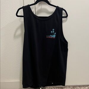Quiksilver Black Regular Fit Tank